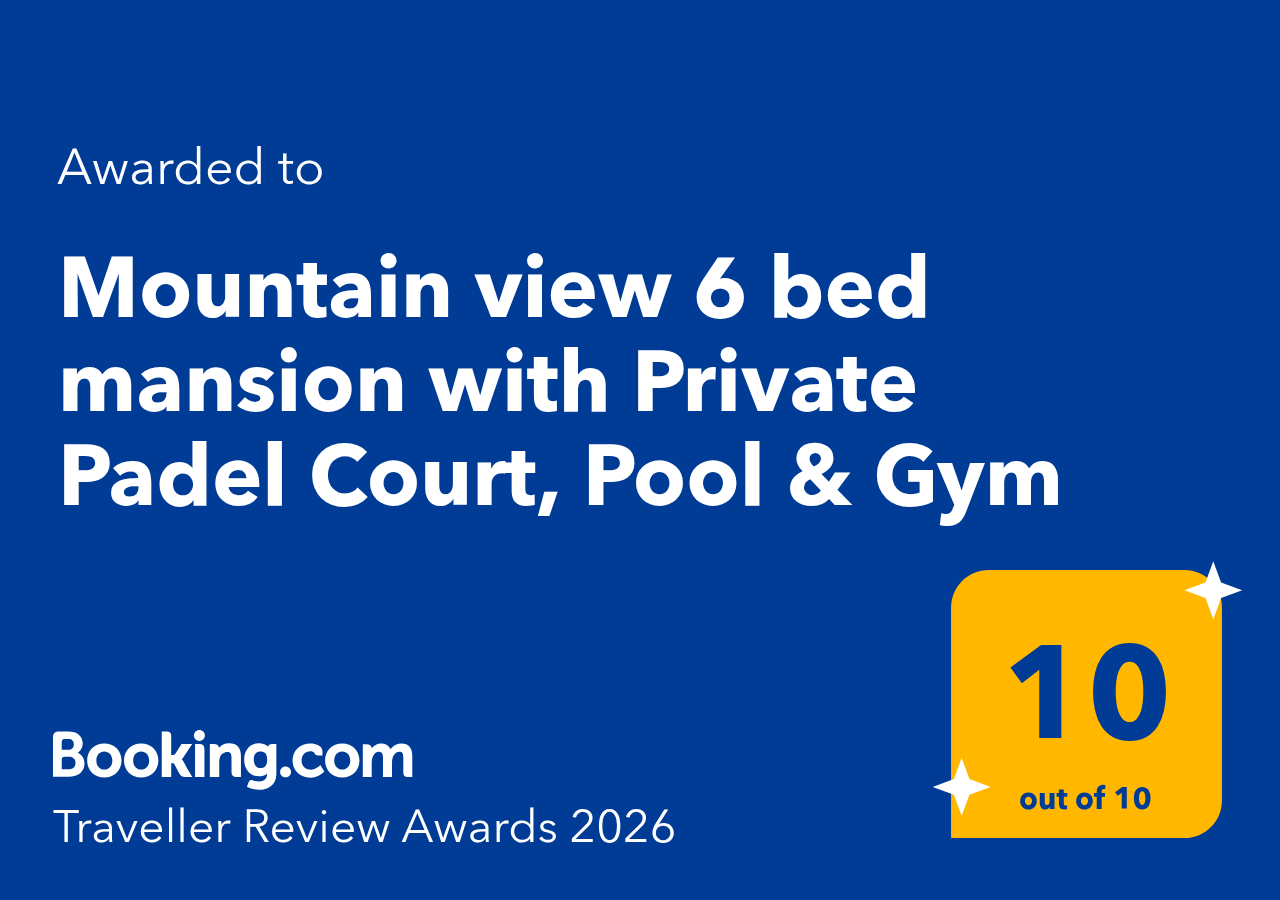 Booking.com Traveller Review Award 2026 - 10/10